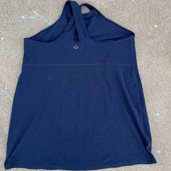 BEYOND YOGA Under Lock & Key Racerback Dress Nocturnal Navy SIZE 4X preloved - Picture 2 of 10